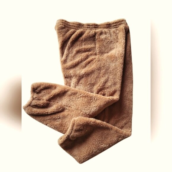 OFFLINE By Aerie Fluffy Sherpa Jogger High Waisted Sz XL/1X - Picture 1 of 10